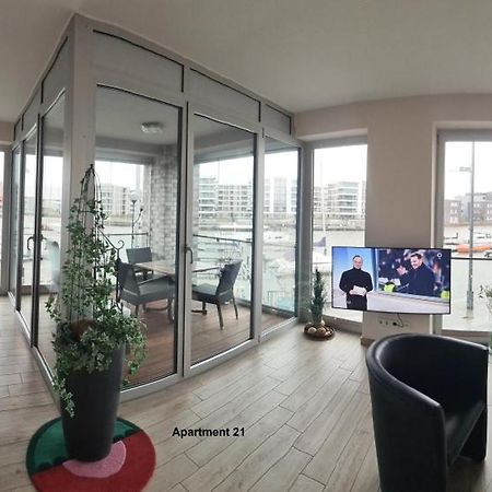 Ferienwohnung Neuer Hafen Marina Bremerhaven Dış mekan fotoğraf