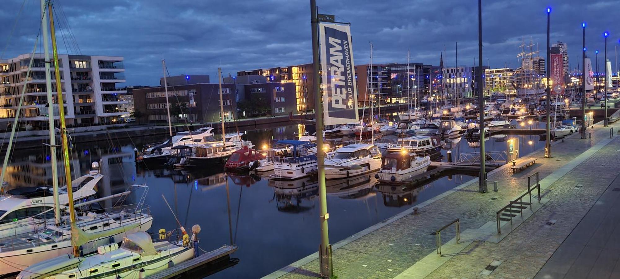 Ferienwohnung Neuer Hafen Marina Bremerhaven Dış mekan fotoğraf