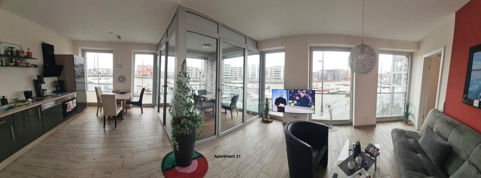 Ferienwohnung Neuer Hafen Marina Bremerhaven Dış mekan fotoğraf