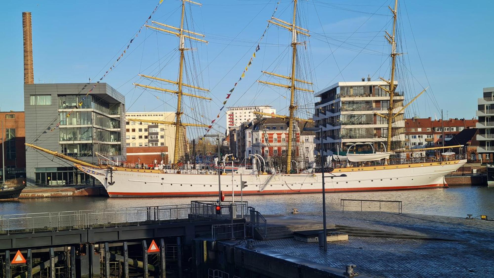 Ferienwohnung Neuer Hafen Marina Bremerhaven Dış mekan fotoğraf